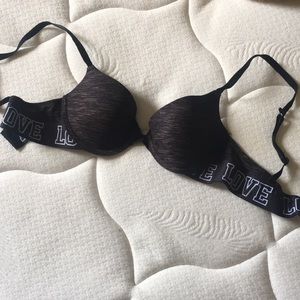 A push-up, wired bra